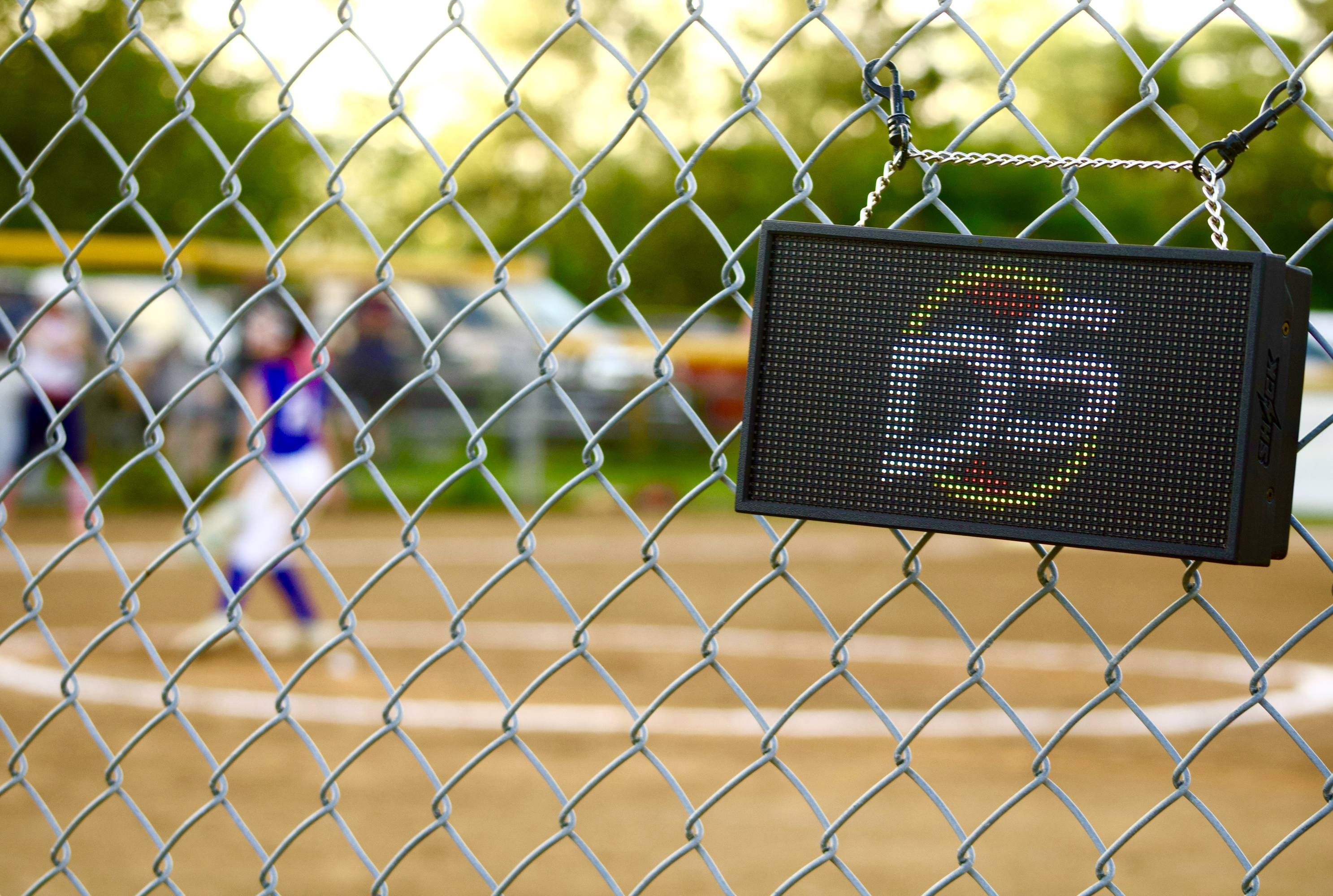 Dugout Scoreboard in action