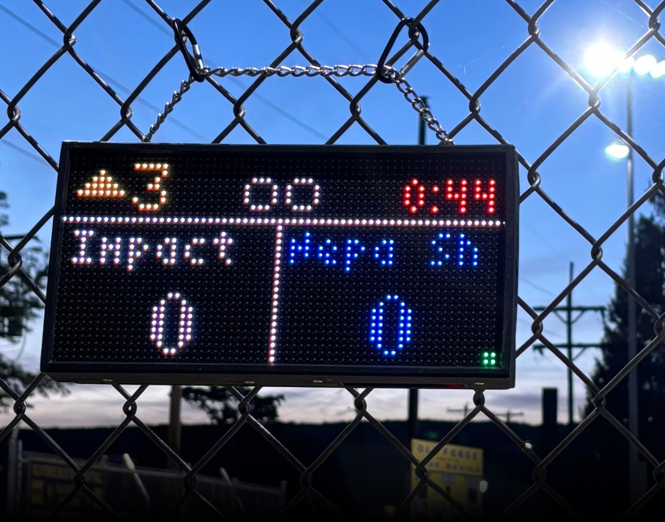 Dugout Scoreboard